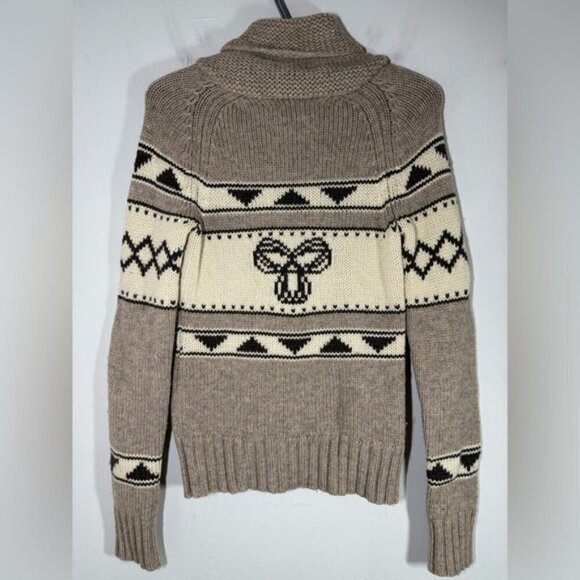 Aritzia TNA 100% Lambwool Full Zip Sweater size S - Picture 5 of 7